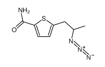 5-(2-azidopropyl)thiophene-2-carboxamide Structure