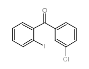 3'-CHLORO-2-IODOBENZOPHENONE结构式
