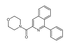 morpholin-4-yl-(1-phenylisoquinolin-3-yl)methanone Structure