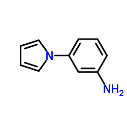 3-(1H-吡咯-1-基)苯胺结构式