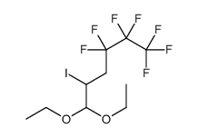 6,6-diethoxy-1,1,1,2,2,3,3-heptafluoro-5-iodohexane Structure