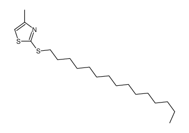 4-methyl-2-pentadecylsulfanyl-1,3-thiazole Structure