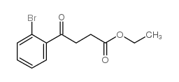 ETHYL 4-(2-BROMOPHENYL)-4-OXOBUTYRATE Structure