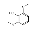 2,6-bis(methylsulfanyl)phenol结构式