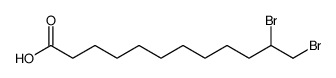 11,12-dibromododecanoic acid Structure