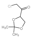 2-CHLORO-1-(2,2-DIMETHYL-1,3-DIOXOLAN-4-YL)ETHANONE Structure