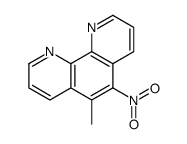 5-methyl-6-nitro-1,10-phenanthroline结构式