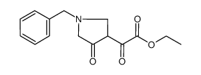 (1-benzyl-4-oxo-pyrrolidin-3-yl)-oxo-acetic acid ethyl ester结构式