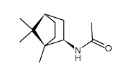 (1R)-2exo-acetylamino-bornane结构式