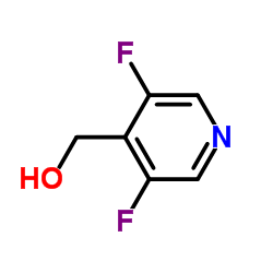 (3,5-Difluoro-4-pyridinyl)methanol structure