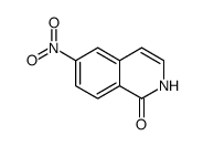 6-Nitroisoquinolin-1(2H)-one Structure