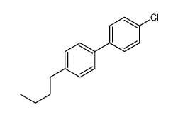 1-butyl-4-(4-chlorophenyl)benzene Structure