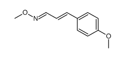 5-p-methoxyphenyl-1-methyl-2-aza-1-oxapentadiene结构式
