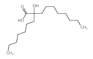 2-heptyl-2-hydroxy-decanoic acid Structure