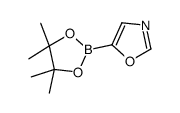 5-恶唑硼酸频那醇酯结构式