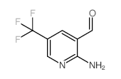 2-氨基-5-(三氟甲基)烟醛结构式