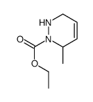 ethyl 3-methyl-3,6-dihydro-1H-pyridazine-2-carboxylate结构式
