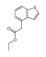 ethyl benzo[b]thiophen-4-yl acetate结构式