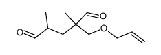 2-allyloxymethyl-2,4-dimethyl-glutaraldehyde Structure