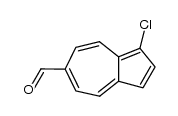 1-Chlor-6-azulencarbaldehyd Structure