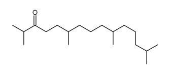 2,6,10,14-tetramethylpentadecan-3-one结构式