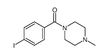 1-[(4-iodophenyl)carbonyl]-4-methylpiperazine图片