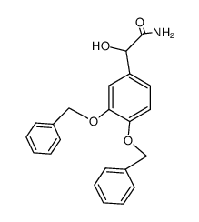 Mandelamide,3,4-bis(benzyloxy)- (6CI)结构式