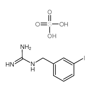 3-IODOBENZYLGUANIDINIUM-SULFATE structure