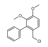 1-(chloromethyl)-3,4-dimethoxy-2-phenylbenzene结构式