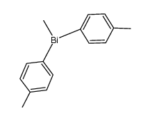 di(p-tolyl)methylbismuthane Structure