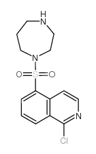 1-chloro-5-(1,4-diazepan-1-ylsulfonyl)isoquinoline structure