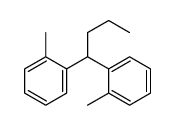 1-methyl-2-[1-(2-methylphenyl)butyl]benzene结构式