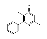 3,6-dimethyl-2-phenylpyrazine 4-oxide Structure