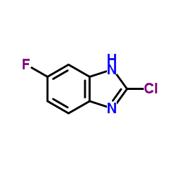 2-Chloro-6-fluoro-1H-benzo[d]imidazole Structure