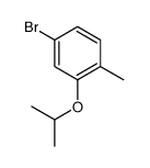 4-BROMO-2-ISOPROPOXYTOLUENE structure