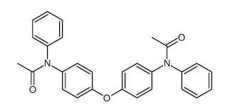 N-[4-[4-(N-acetylanilino)phenoxy]phenyl]-N-phenylacetamide Structure