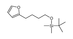 tert-butyl-[4-(furan-2-yl)butoxy]-dimethylsilane结构式