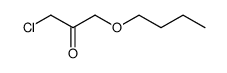 2-Propanone,1-butoxy-3-chloro-结构式