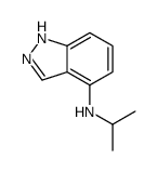 N-propan-2-yl-1H-indazol-4-amine Structure