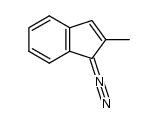 1-diazo-2-methylindene结构式