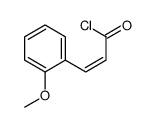 3-(2-methoxyphenyl)prop-2-enoyl chloride结构式