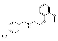 N-benzyl-2-(2-methoxyphenoxy)ethanamine,hydrochloride Structure