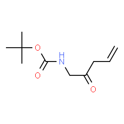 Carbamic acid, (2-oxo-4-pentenyl)-, 1,1-dimethylethyl ester (9CI) Structure