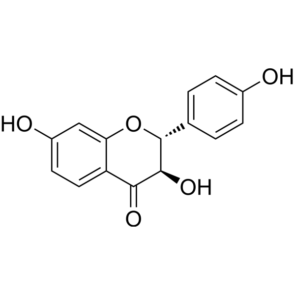 3,4',7-三羟基黄烷酮结构式