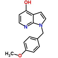 1-(4-Methoxybenzyl)-1H-pyrrolo[2,3-b]pyridin-4-ol structure