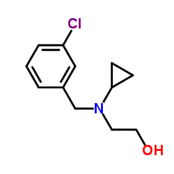 2-[(3-Chlorobenzyl)(cyclopropyl)amino]ethanol picture