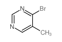 4-Bromo-5-methylpyrimidine Structure