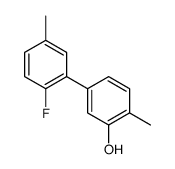 5-(2-fluoro-5-methylphenyl)-2-methylphenol结构式