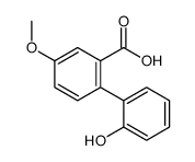 2-(2-hydroxyphenyl)-5-methoxybenzoic acid结构式