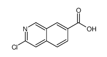 3-chloroisoquinoline-7-carboxylic acid structure